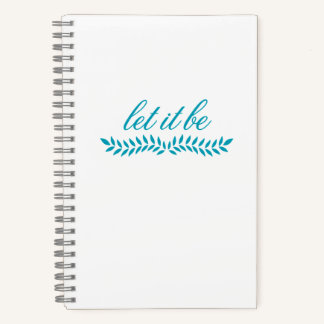 lass es sein Notizbuch