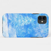 Lass es Snow iPhone Case (Rückseite (Horizontal))