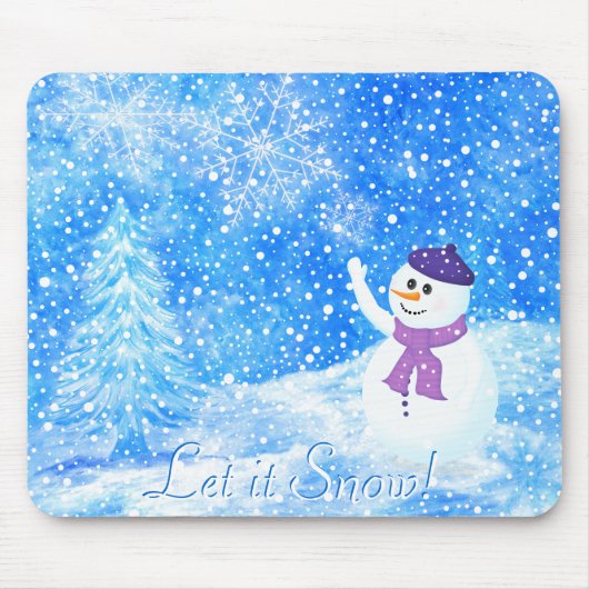 Lass es Snow Mousepad (Vorne)