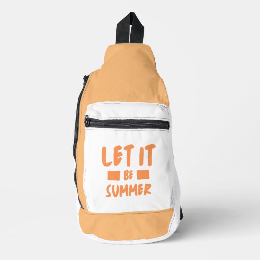 lass es Sommer Crossbody Bag (Vorderseite)