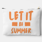 lass es Sommer Zubehörtasche (Rückseite)