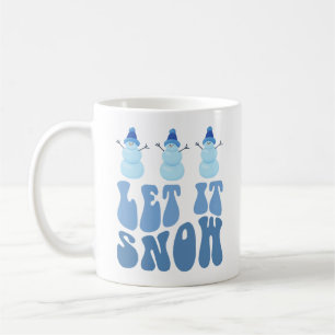 Lass es Typografie ersticken, Weihnachten Kaffeetasse