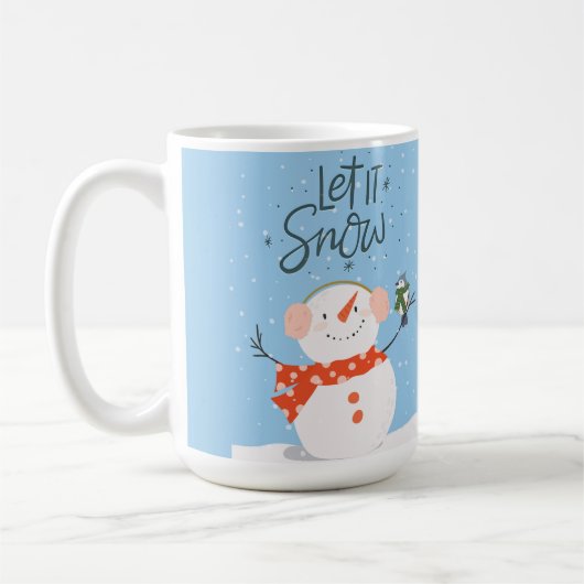 Lass es Weihnachten Kaffeetasse (Links)