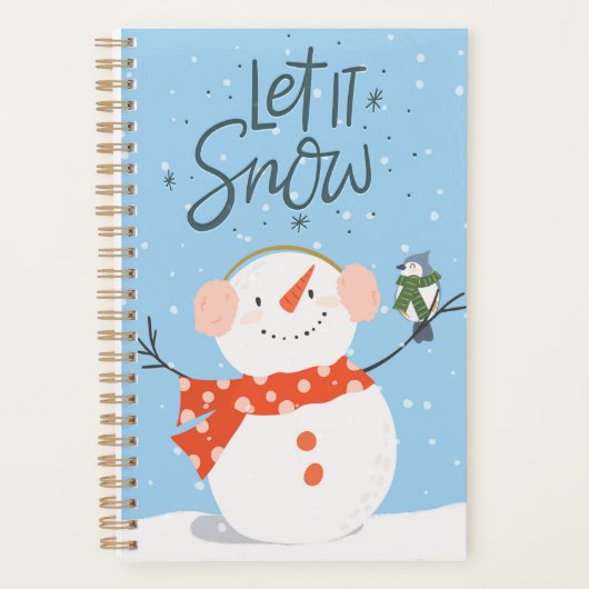 Lass es Weihnachten Planer (Vorderseite)