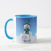 Lass es Weihnachten-Tasse schneien Tasse (Links)