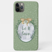 Lass es Weihnachtsschneegefahr aussehen Case-Mate iPhone Hülle (Rückseite)