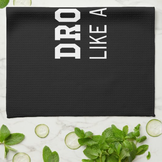 Lass es wie eine Stelle fallen Handtuch (Gefaltet)