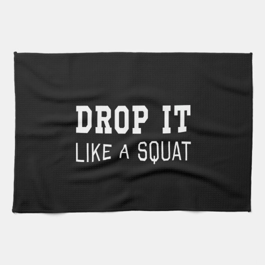 Lass es wie eine Stelle fallen Handtuch (Horizontal)