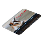 Lass-es-Ziege-Magnet Magnet (Linke Seite)