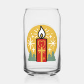 Lass Faith Be Your Brightest Star Candle Art Dosenglas (Vorderseite)