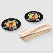 Lass Faith Be Your Brightest Star Candle Art Fächer (Non-assembled)