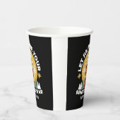 Lass Faith Be Your Brightest Star Candle Art Pappbecher (Links)