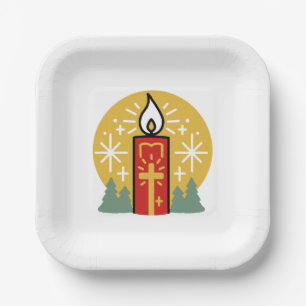 Lass Faith Be Your Brightest Star Candle Art Pappteller