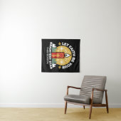 Lass Faith Be Your Brightest Star Candle Art Wandteppich (Beispiel (Horizontal))