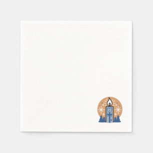 Lass Faith Shine Bright: Winterthema Serviette