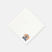 Lass Faith Shine Bright: Winterthema Serviette (Ecke)