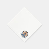 Lass Faith Shine Bright: Winterthema Serviette (Ecke)