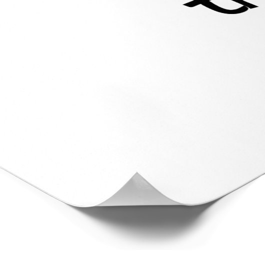 Lass Food be Your Medicine and Medicine be Theme F Poster (Ecke)