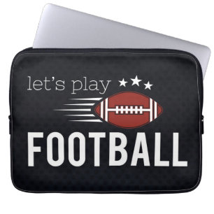 Lass Football Laptop Sleeve spielen