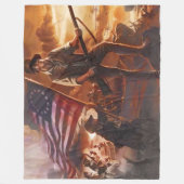LASS FREEDOM RING FLEECEDECKE (Vorderseite)