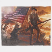 LASS FREEDOM RING FLEECEDECKE (Vorderseite (Horizontal))