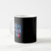 Lass Freiheit Klingeln Braut Brautjungfer 4. Juli Kaffeetasse (Vorderseite Links)