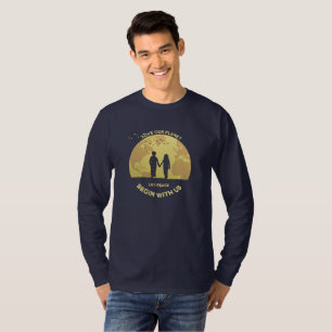 Lass Frieden beginnt mit uns   Langschläfer T-Shirt