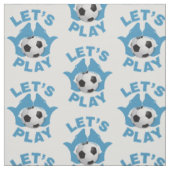 Lass-Fußball Stoff (Muster)