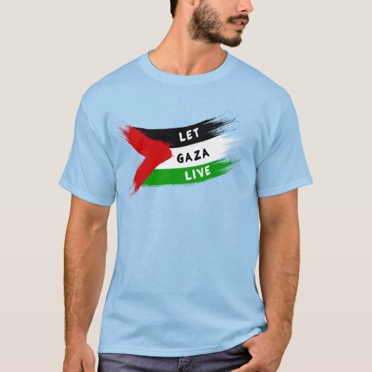 Lass Gaza live T-Shirt (Vorderseite)