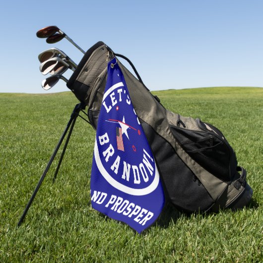 Lass gehen Brandon Golfhandtuch (Gras)