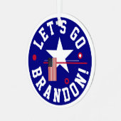Lass gehen Brandon Ornament Aus Metall (Vorderseite links)