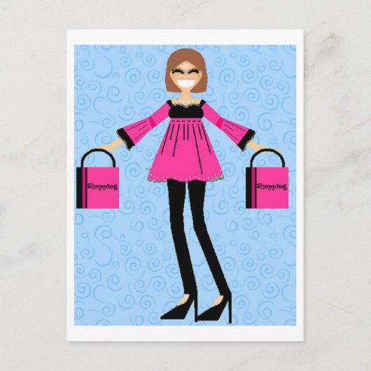 Lass gehen Postkarte kaufen (Vorderseite)