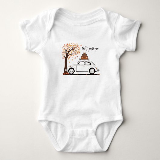 Lass geht einfach baby strampler (Vorderseite)