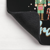 Lass Get Crackin Drei Nutcrackers Weihnachtslehrer Mousepad (Ecke)