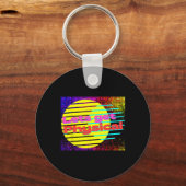 Lass Get Physical Workout Gym T-Shirt Krass 80er Schlüsselanhänger (Vorderseite)