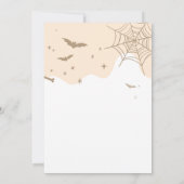 Lass Get Spooky Fun Halloween Party Einladung (Rückseite)