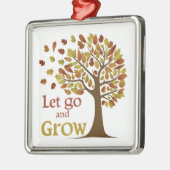 Lass Go and Grow Tree Ornament Aus Metall (Links)