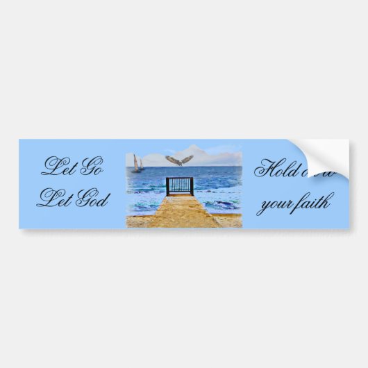 Lass Go!_ Autoaufkleber (Vorne)