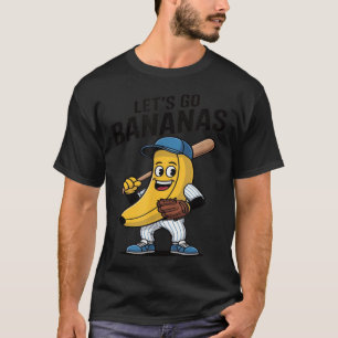 Lass Go Bananen, lustiges Bananengeschenk T-Shirt