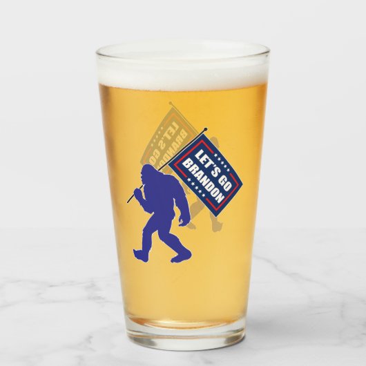 Lass Go Brandon Bigfoot Glas (Vorne (Gefüllt))