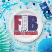 Lass Go Brandon - FJB Pappteller (Party)