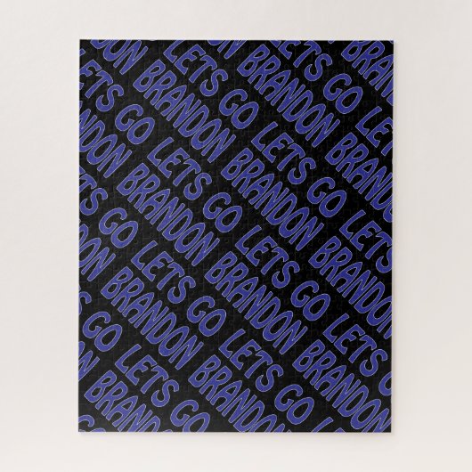 Lass Go Brandon - FJB Puzzle (Vertikal)