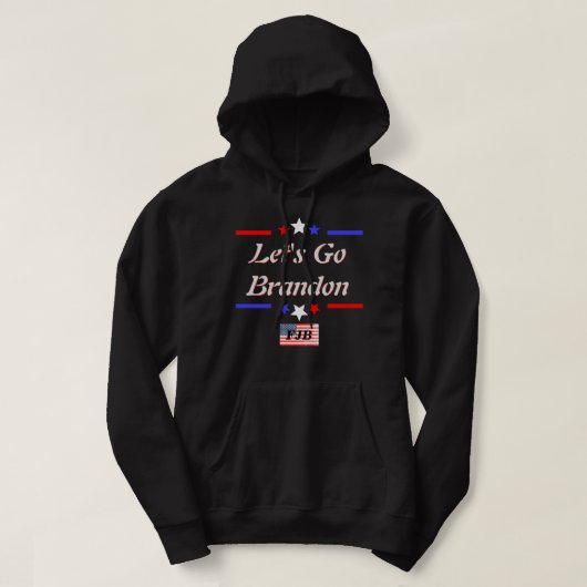 Lass Go Brandon FJB Red White Blue Stars Dk Hoodie (Design vorne)
