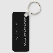 Lass Go Brandon FJB Red White Blue Stars Schlüsselanhänger (Rückseite)