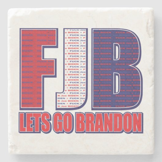 Lass Go Brandon - FJB Steinuntersetzer (Vorderseite)