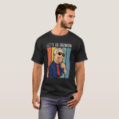Lass Go Brandon Funny Ice Creme Cone Meme T Shirt (Vorne ganz)