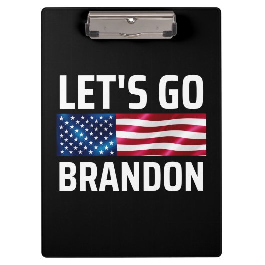 lass Go Brandon lasse Brandon Klemmbrett (Vorderseite)