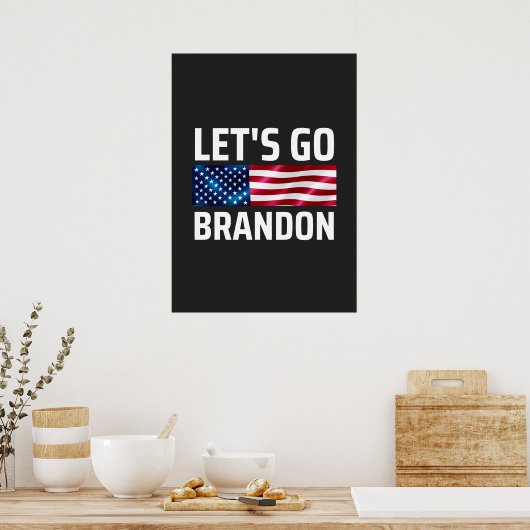 lass Go Brandon lasse Brandon Poster (Küche)