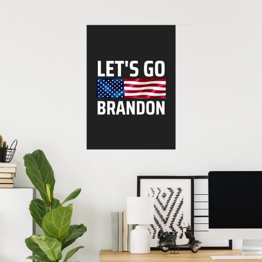 lass Go Brandon lasse Brandon Poster (Heimbüro)