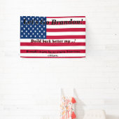 Lass Go Brandon Old Glory Engry American Citizen Banner (InSitu)